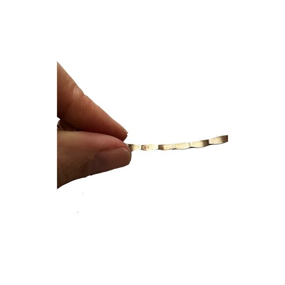 Sterling Silver Thin Bangle Bracelet Stacker - Picture 6 of 7